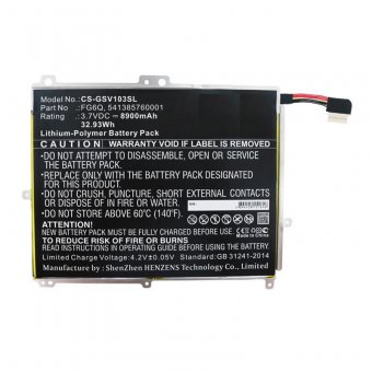 CoreParts Battery 32.93Wh Li-Pol 3.7V 
