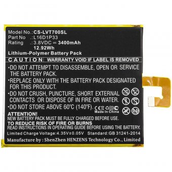 CoreParts Battery 12.92Wh Li-Pol 3.8V 