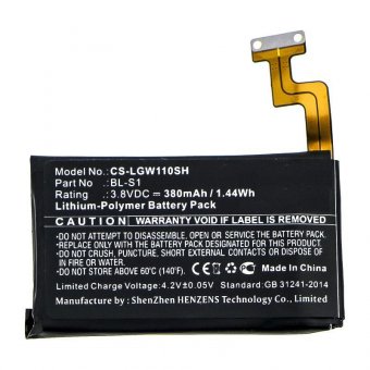 CoreParts Battery 1.44Wh Li-Pol 3.8V 