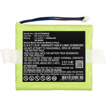 CoreParts Battery 28.80Wh Ni-Mh 14.4V 