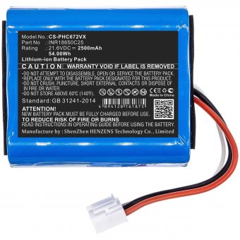 CoreParts Battery for Vacuum 