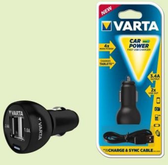 Varta Portable Car Charger 