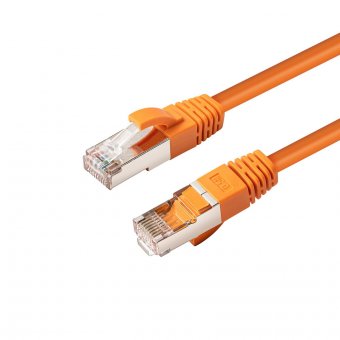 MicroConnect S/FTP CAT6 10m Orange LSZH PiMF (Pairs in metal foil) 