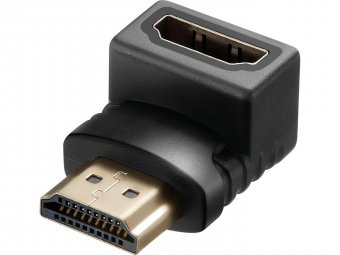 Sandberg HDMI 1.4 angled adapter plug HDMI 2.0 angled adapter plug, 
