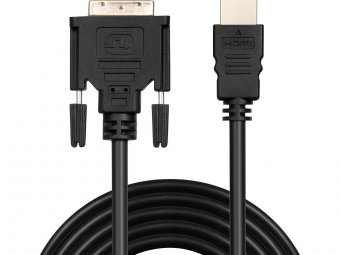 Sandberg Monitorkabel DVI-HDMI, 2m Monitor Cable DVI-HDMI 2 m, 2 