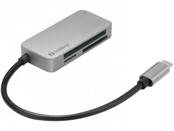 Sandberg USB-C Multi Card Reader Pro USB-C Multi Card Reader Pro, 