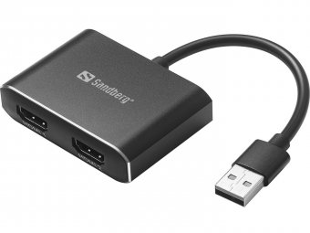 Sandberg USB to 2xHDMI Link Sandberg USB 3.0 to 2xHDMI 