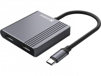 Sandberg USB-C Dock 2xHDMI+USB+PD 