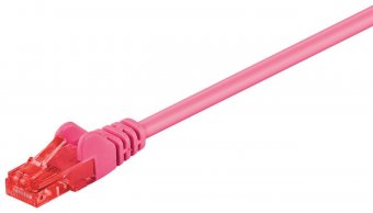 MicroConnect U/UTP CAT6 2M Pink PVC 