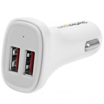 StarTech.com 2X USB CAR CHARGER 24W / 4.8A 