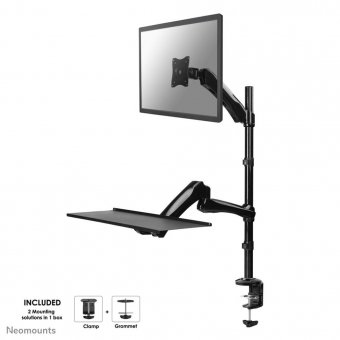 Neomounts by Newstar desk monitor arm (clamp &  grommet) for a monitor 