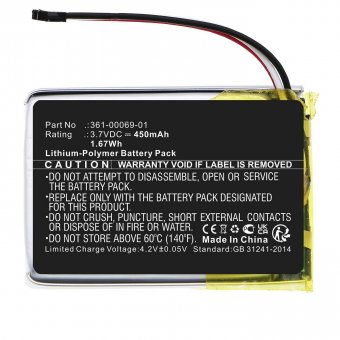 CoreParts Battery 1.67Wh Li-Pol 3.7V 