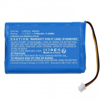 CoreParts Battery for MIR Medical 