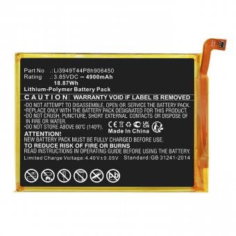 CoreParts Battery 18.87Wh Li-Pol 3.85V 