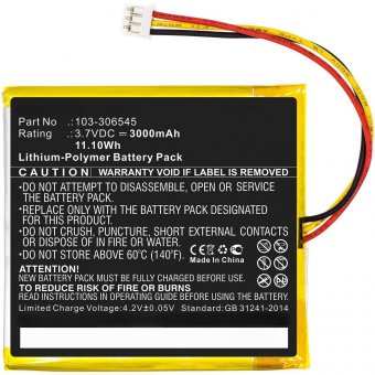 CoreParts Battery 11.10Wh Li-Polymer 