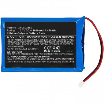 CoreParts Battery 3.70Wh Li-Polymer 