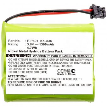 CoreParts Battery 4.68Wh Ni-Mh 3.6V 