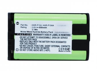 CoreParts Battery 3.06Wh Ni-Mh 3.6V 