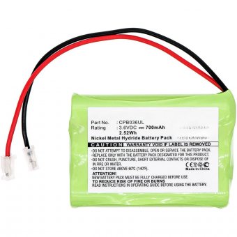 CoreParts Battery 2.52Wh Ni-Mh 3.6V 