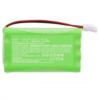 CoreParts Battery 19.20Wh Ni-MH 9.6V 