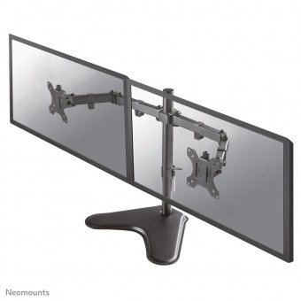 Neomounts Full Motion Dual Desk Stand  For Two 10-32" Monitor 