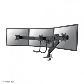 Neomounts by Newstar NM-D775DX3BLACK Full Motion  Dual desk monitor arm (clamp 