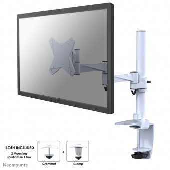 Neomounts by Newstar Full Motion desk monitor arm  (clamp) for 10-30" Monitor 