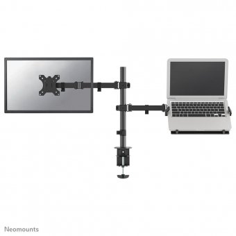 Neomounts by Newstar Full Motion Desk Mount (clamp  and grommet) for 10-32" 