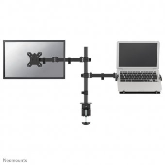 Neomounts Full Motion Desk Mount (Clamp  And Grommet) For 10-32" 