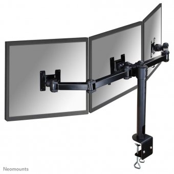 Neomounts by Newstar Tilt/Turn/Rotate Triple desk  monitor arm (clamp) for three 
