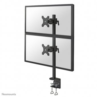 Neomounts Tilt/Turn/Rotate Dual Desk  Monitor Arm (Clamp) For Two 