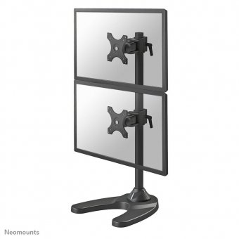 Neomounts Tilt/Turn/Rotate Dual Monitor  Desk Mount (Stand & Grommet) 
