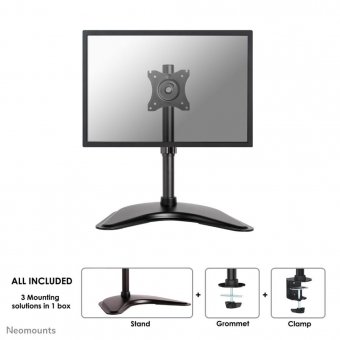 Neomounts by Newstar Tilt/Turn/Rotate monitor desk  mount (stand, clamp & 