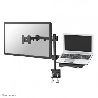 Neomounts by Newstar Full Motion and Desk Mount  (clamp) for 10-27" Monitor 