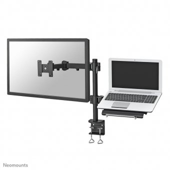 Neomounts Full Motion And Desk Mount  (Clamp) For 10-27" Monitor 