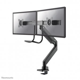Neomounts by Newstar NM-D775DXBLACK Full Motion  Dual desk monitor arm (clamp 