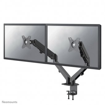 Neomounts DS70-700BL2, Dual Monitor Arm  for 17-27" Monitors, Max 2-7 