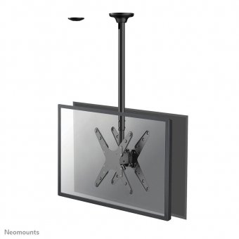 Neomounts by Newstar FPMA-C340DBLACK full motion  dual TV/monitor ceiling mount 