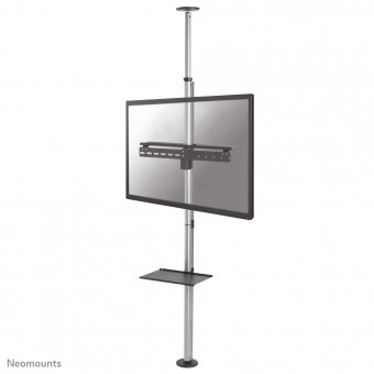 Neomounts by Newstar TV Floor-to-Ceiling Mount for  37"-70" Screen - Silver flat 