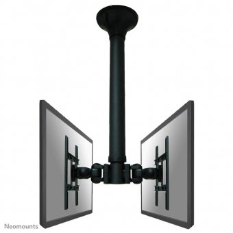 Neomounts by Newstar TV/Monitor Ceiling Mount for  Dual 10"-40" Screens (Back to 