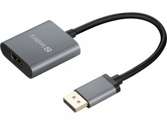 Sandberg Adapter DP1.4<gt/>HDMI2.0 4K60 Adapter DP1.4<gt/>HDMI2.0 