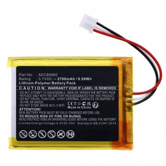 CoreParts Battery 9.99Wh 3.7V 2700mAh 