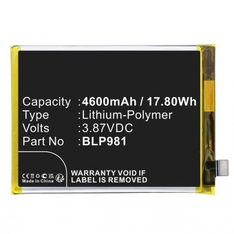 CoreParts Battery 17.80Wh 3.87V 4600mAh 