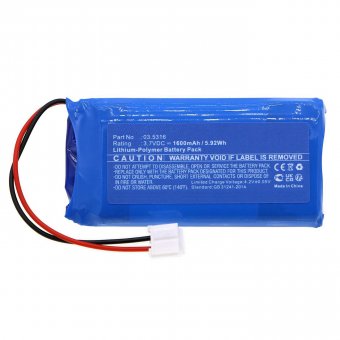 CoreParts Battery 5.92Wh 3.7V 1600mAh 