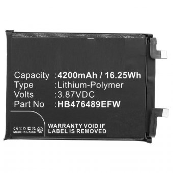 CoreParts Battery 16.25Wh 3.87V 4200mAh 