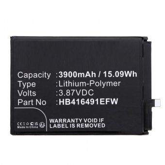 CoreParts Battery 15.09Wh 3.87V 3900mAh 