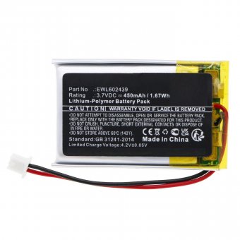CoreParts Battery 1.67Wh 3.7V 450mAh 