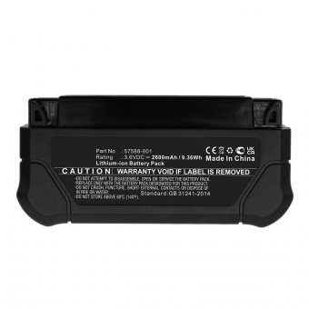 CoreParts Battery 9.36Wh Li-ion 3.6V 