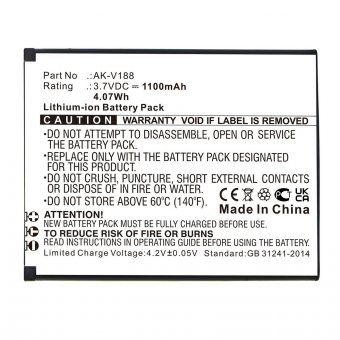 CoreParts Battery 4.07Wh Li-ion 3.7V 