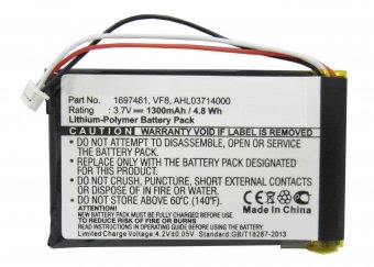 CoreParts Battery 4.81Wh Li-Pol 3.7V 